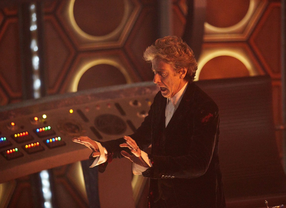 brinatello's tweet photo. #ThrowbackTuesday (July 1, 2017): The #DoctorWho episode, #TheDoctorFalls, aired. The #TwelfthDoctor, #BillPotts, #Nardole, #Missy and #TheMaster escape to another floor of the colony ship and help scared farmers. #PeterCapaldi #PearlMackie @RealMattLucas #MichelleGomez #JohnSimm https://t.co/uAZgS0TlGr