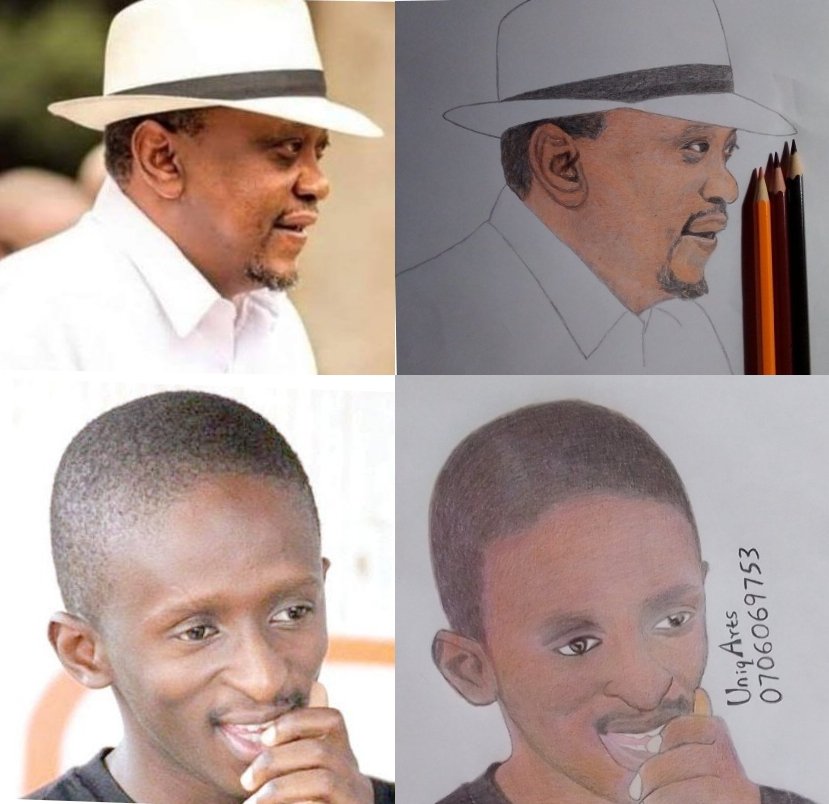 UniqueArts254's tweet photo. Hello Kenyans on X🇰🇪 

It'll cost you $0.00 to Retweet 🔄 or Like ♥️ my pencil ARTS✏️
.
.
.
Beta iTAX President Ruto 🎗️

Robert Alai 🔮

#SabaSabaRevolutionDay 🏮 https://t.co/kn4EJtmXZl