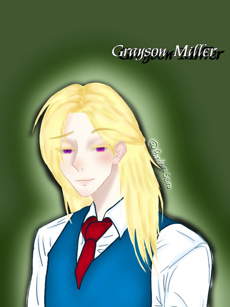PandoraSeira's tweet image. I hope you like it @ZIG_JENNIE
This is my first time drawing a character, it's not good yet but I will improve in the future.
And I also don't understand why when I draw Grayson, he look like a girl🤣🤣