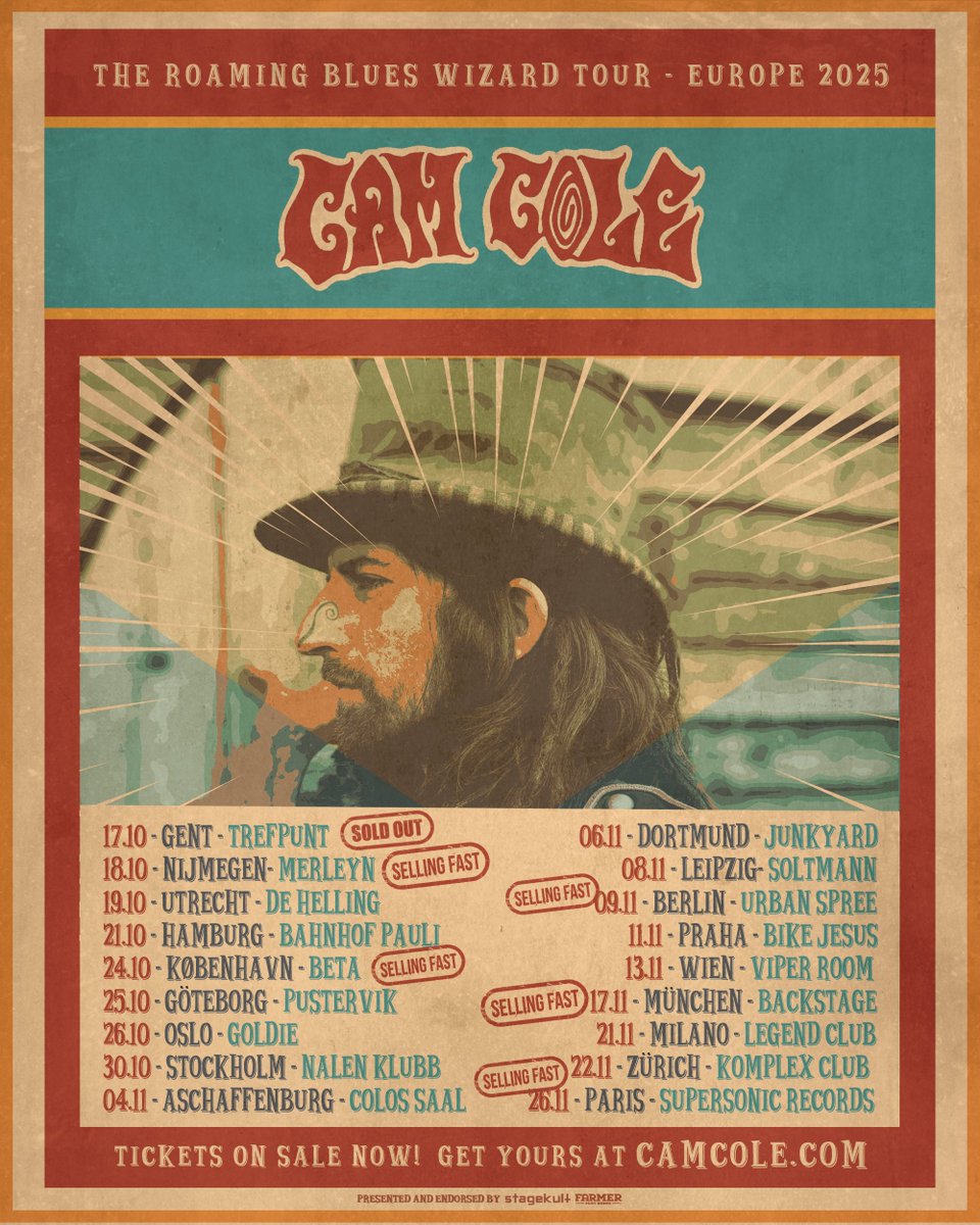 Wow guys!!!! All of you folks on the other side of the channel always make me feel like home. Thanks to the good people of Belgium for selling out my show in Ghent !!!  Tickets also already starting to run low in Nijmegen, Copenhagen, Berlin, Munich and Paris. Thank you!
