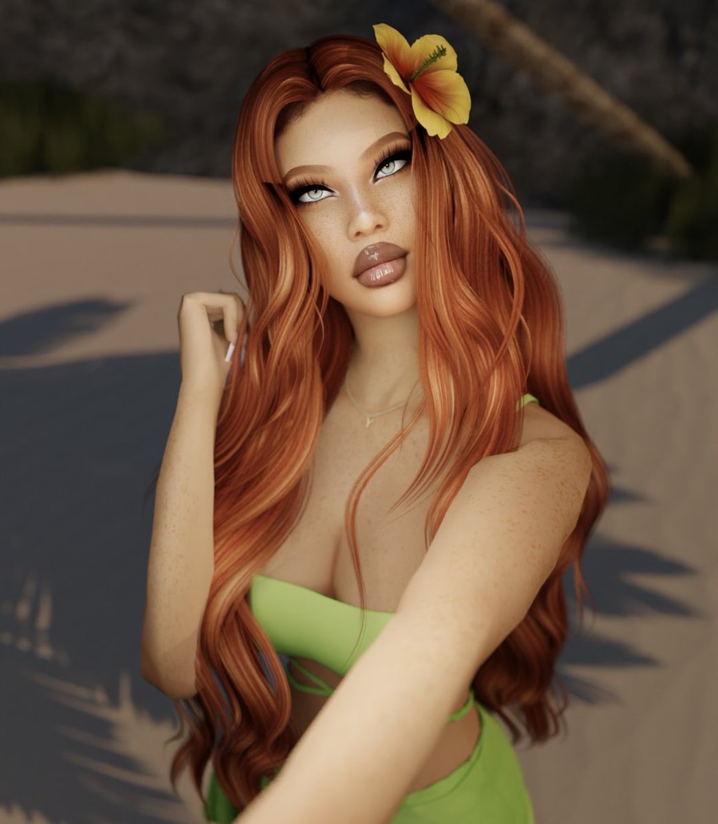 Look at me. 💚🌺