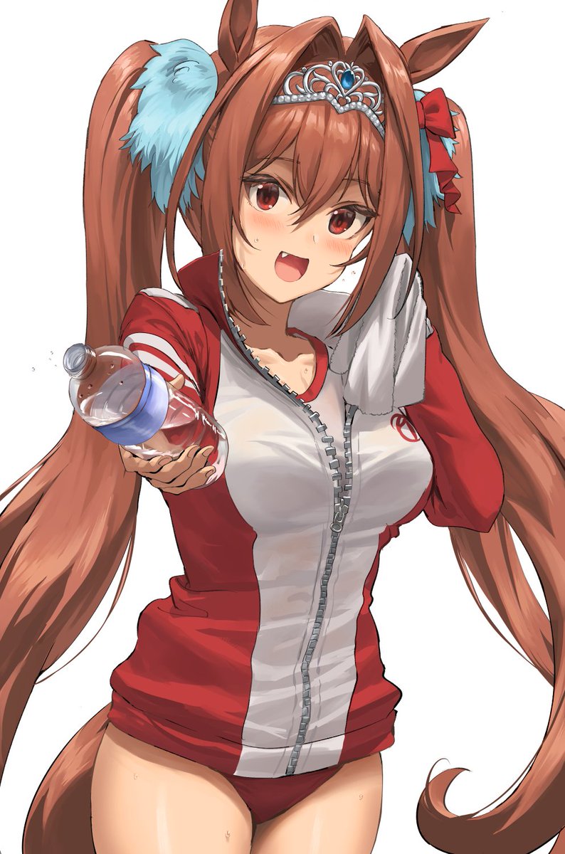 ダイワスカーレット(ウマ娘) 「Daiwa Scarlet I drew a while ago」|Seanのイラスト