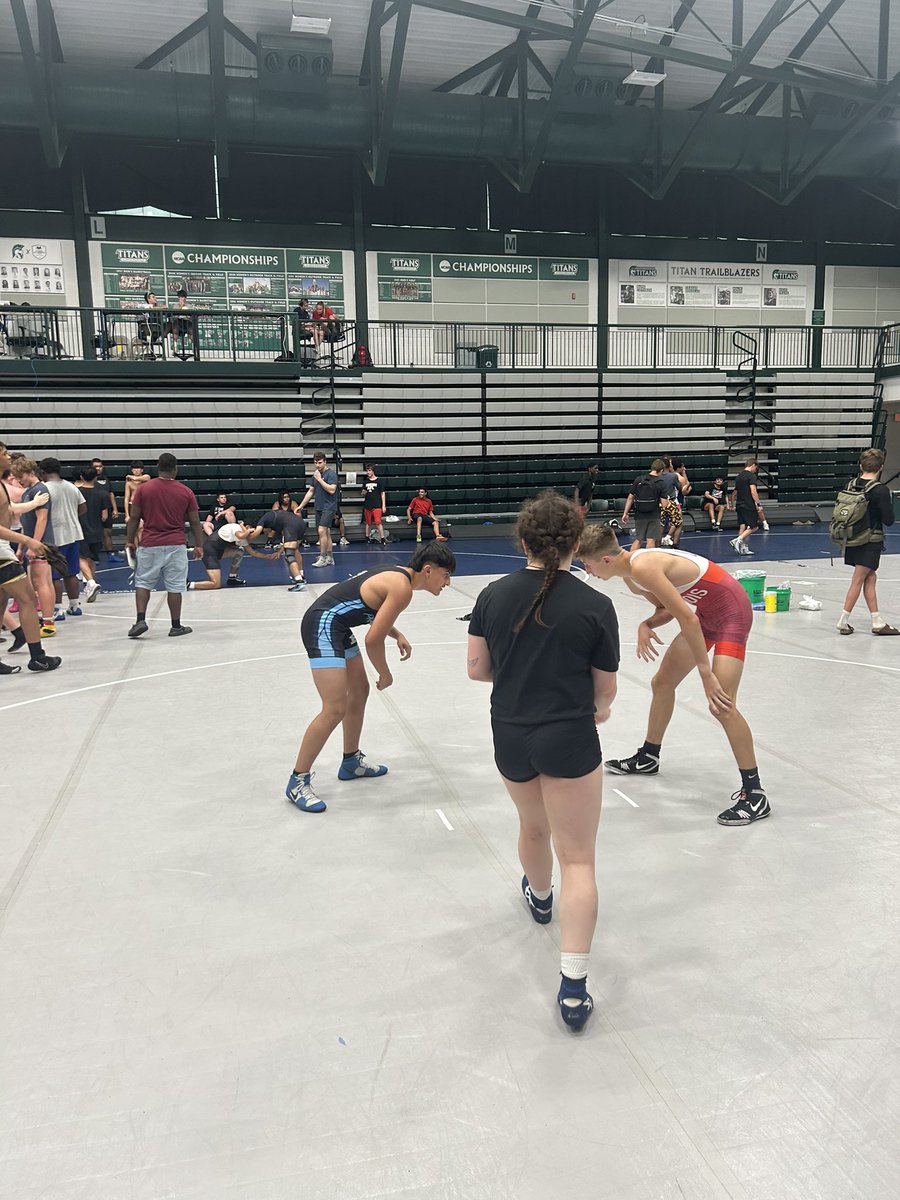 Great day in the mat. Lots of growth in our 3 dual wins. Had guys try out freestyle tonight! About to have the dodgeball tourney!