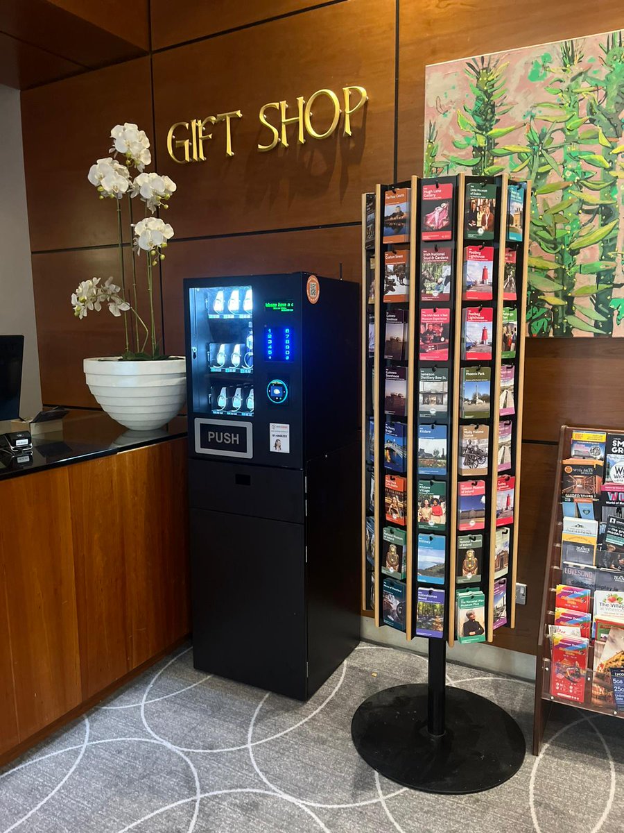 IeVending's tweet image. New Installation at Druids Glen Hotel &amp;amp; Golf Resort
We’re delighted to announce the installation of our latest vending machine for phone accessories and travel adaptors at the beautiful Druids Glen Hotel &amp;amp; Golf Resort.

#VendingSolutions
