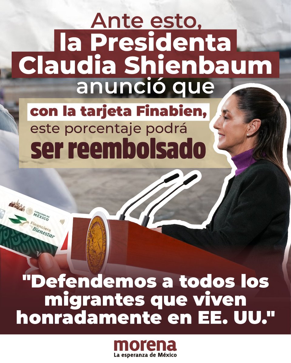 Morena tweet media