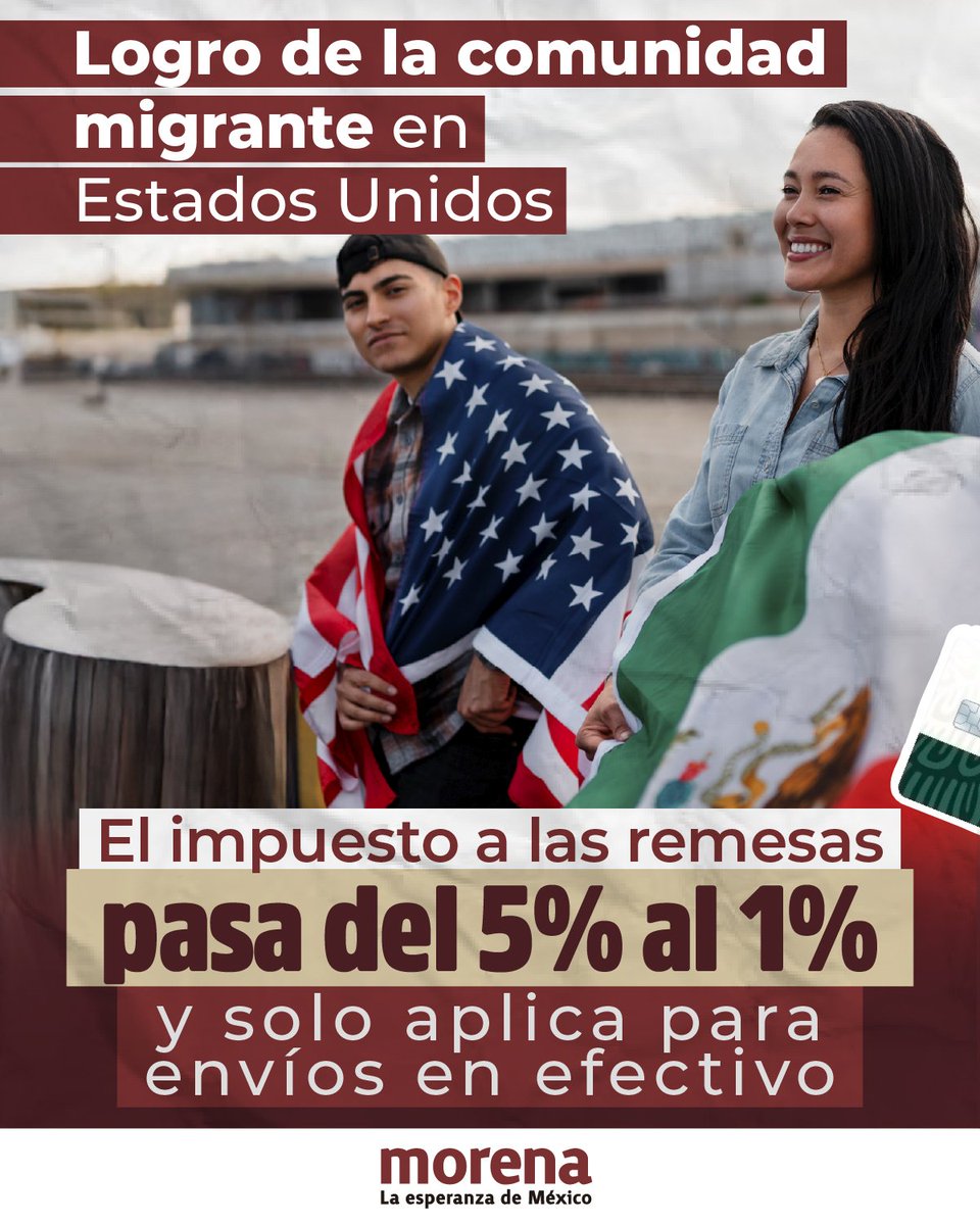Morena tweet media
