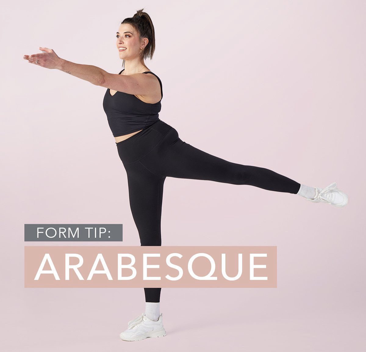 JazzerciseValle's tweet photo. Un arabesque es una posición de baile en la que te paras sobre una pierna y extiendes la otra, pero si vas demasiado rápido, puedes caer fácilmente. ¡Lo más importante es activar tu núcleo! #RitmoYResistencia #MujeresFuertes #fitnessfun #JazzerciseDelValle #BailaTuPoder https://t.co/3jTznZHYEv