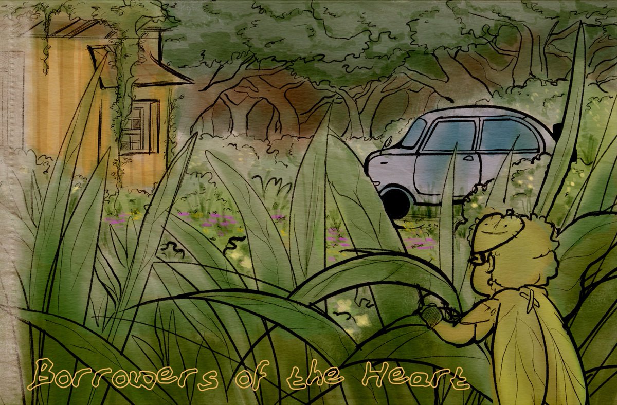 JJOneechan's tweet photo. COMMUNITY HOUSE BIG BANG 2025!!
“Borrower of the Heart" artbook!

Meet the colony!
Page 1
#dreamfanart #chbb25 https://t.co/AVfzGLGP8Q
