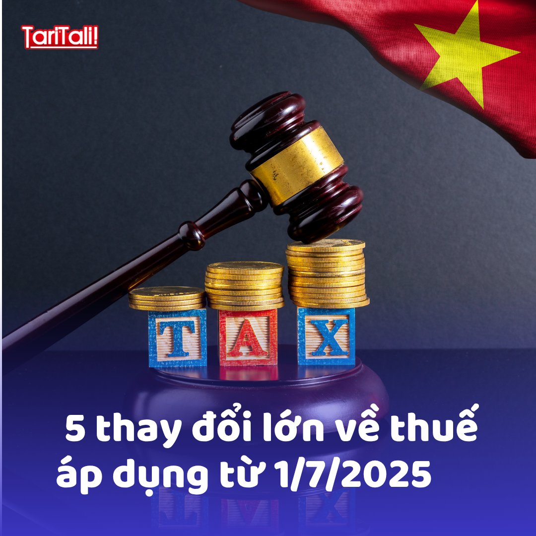 TaritaliVn's tweet photo. 📌5 thay đổi lớn về thuế áp dụng từ 1/7/2025
1️⃣Sử dụng số định danh cá nhân thay mã số thuế
▪️Áp dụng cho cá nhân, hộ gia đình, hộ kinh doanh
▪️Không cấp mã số thuế riêng cho từng địa điểm nữa
🔻Xem chi tiết tại bình luận
#Thue #ChinhSachMoi #VAT #TMĐT https://t.co/rFdxxR6erl