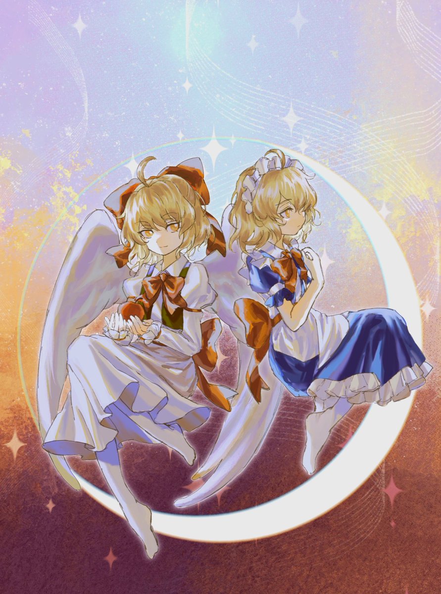Aeginflash's tweet image. 禁じざるをえない遊戯
曲イメージ絵です。聞きながら見ればいいかも~背景には曲から感じ取った色を使っています きらきら
#東方Project