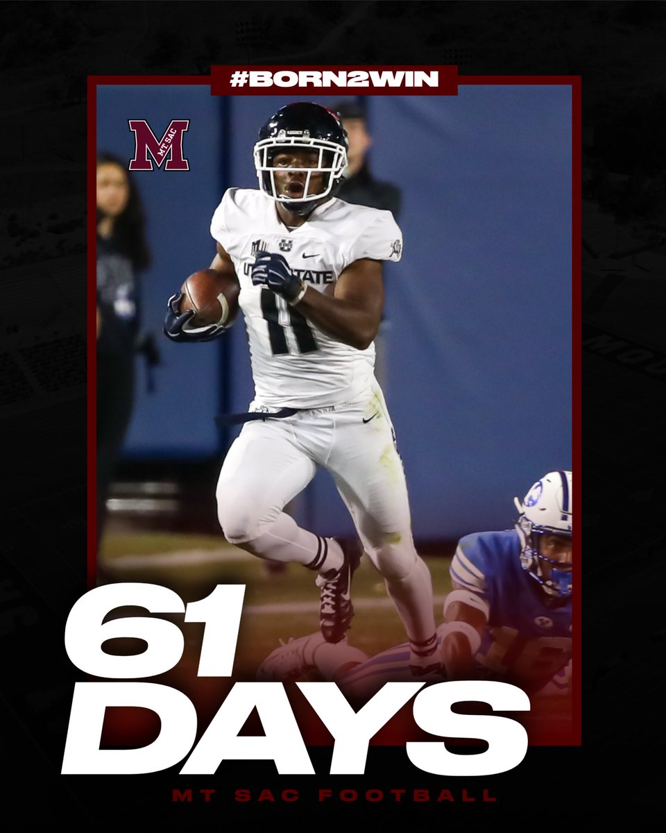 Sac Dawg Alumni Aaren Vaughns currently coaching at Charter Oak High, also played at Utah State! Kick off is 61 days away!!!
#SacDawgs #SacDawgs4Life