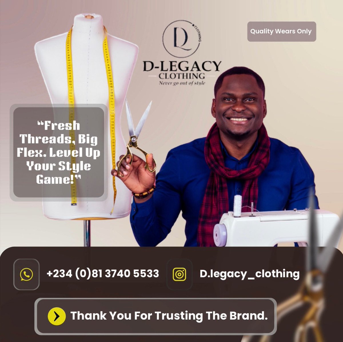New month flyer rebranding 🤎