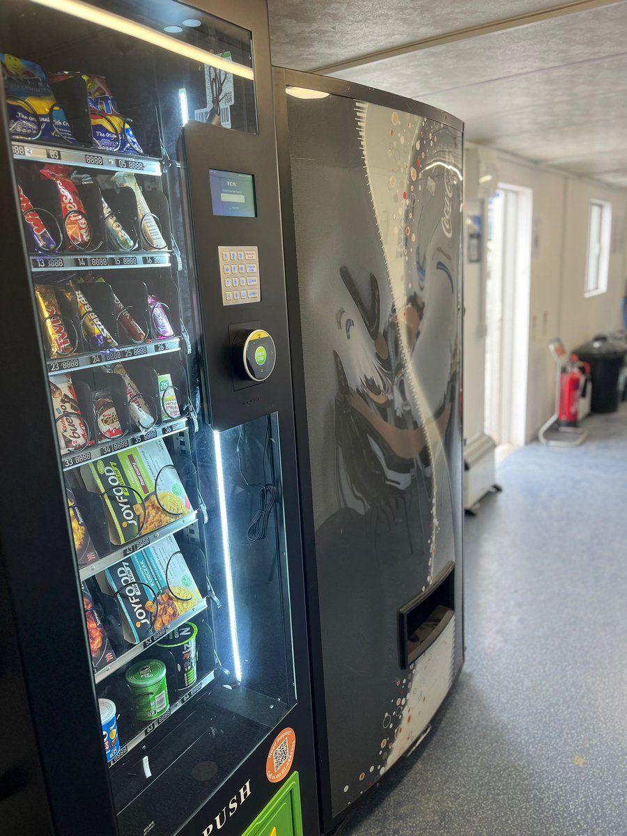 IeVending's tweet image. New Vending Machines Installed for Greenvold.
We’re excited to announce the installation of two more vending machines for Greenvold, a leading firm driving the development of solar farms across the EU.

#VendingSolutions