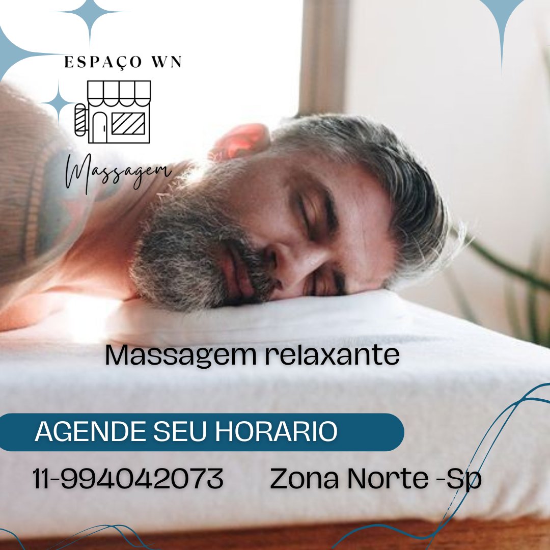 Venha receber uma massagem