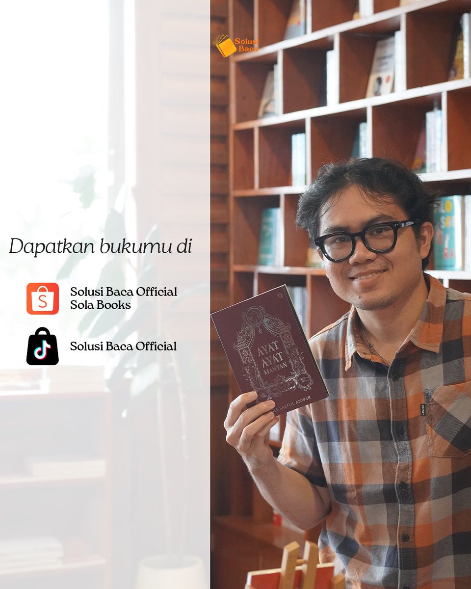 solusibaca's tweet photo. 📚 Ayat-Ayat Mantan 🫧 https://t.co/VIkQU6TCSb