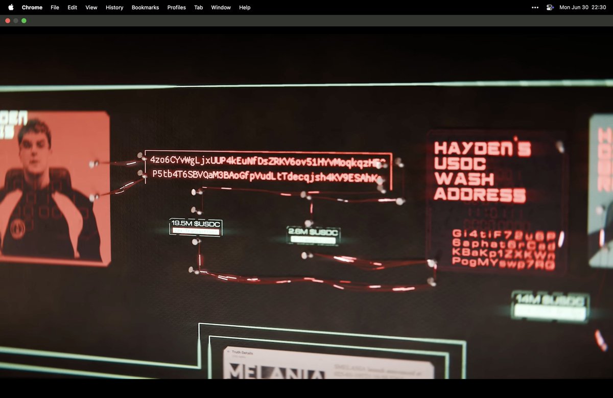 🔥El investigador Coffeezilla probó que Hayden Davis (asesor de Milei y creador de $⁠LIBRA) junto a su empresa Kelsier (socio de TechForum) se quedaron con al menos 21 millones de dólares de la memecoin $MELANIA gracias a información privilegiada unas semanas antes de $⁠LIBRA.