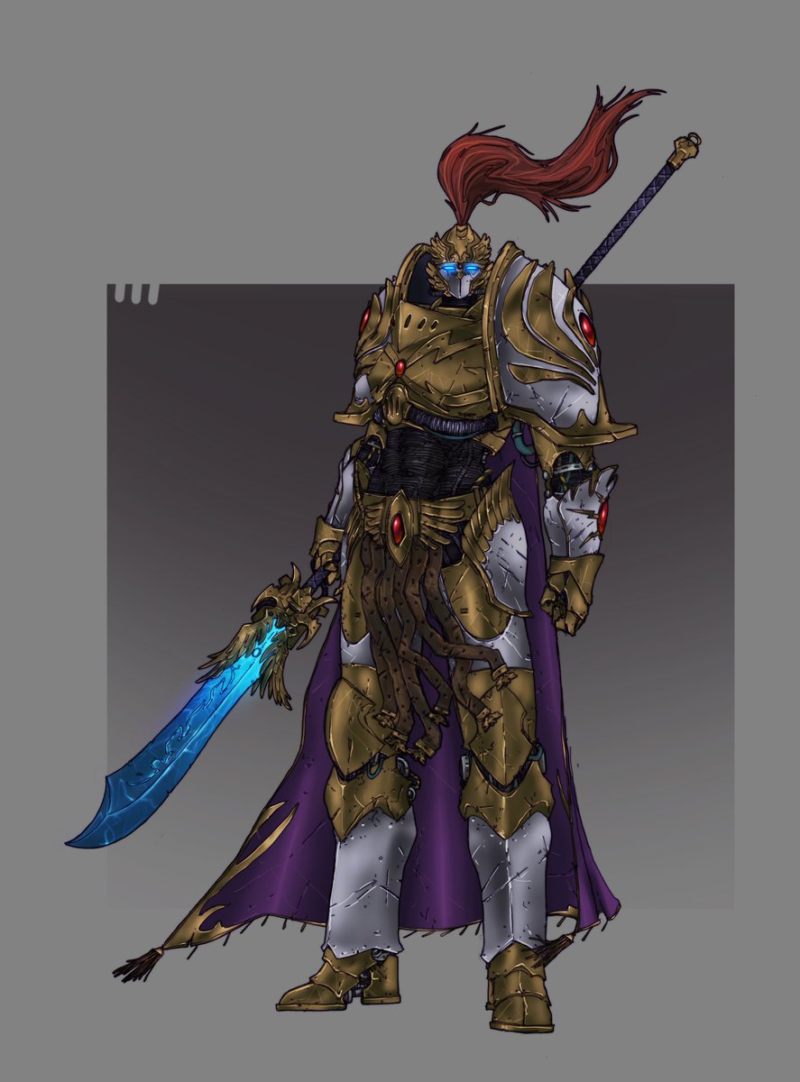 AzazelLeviathan's tweet image. custodes comm