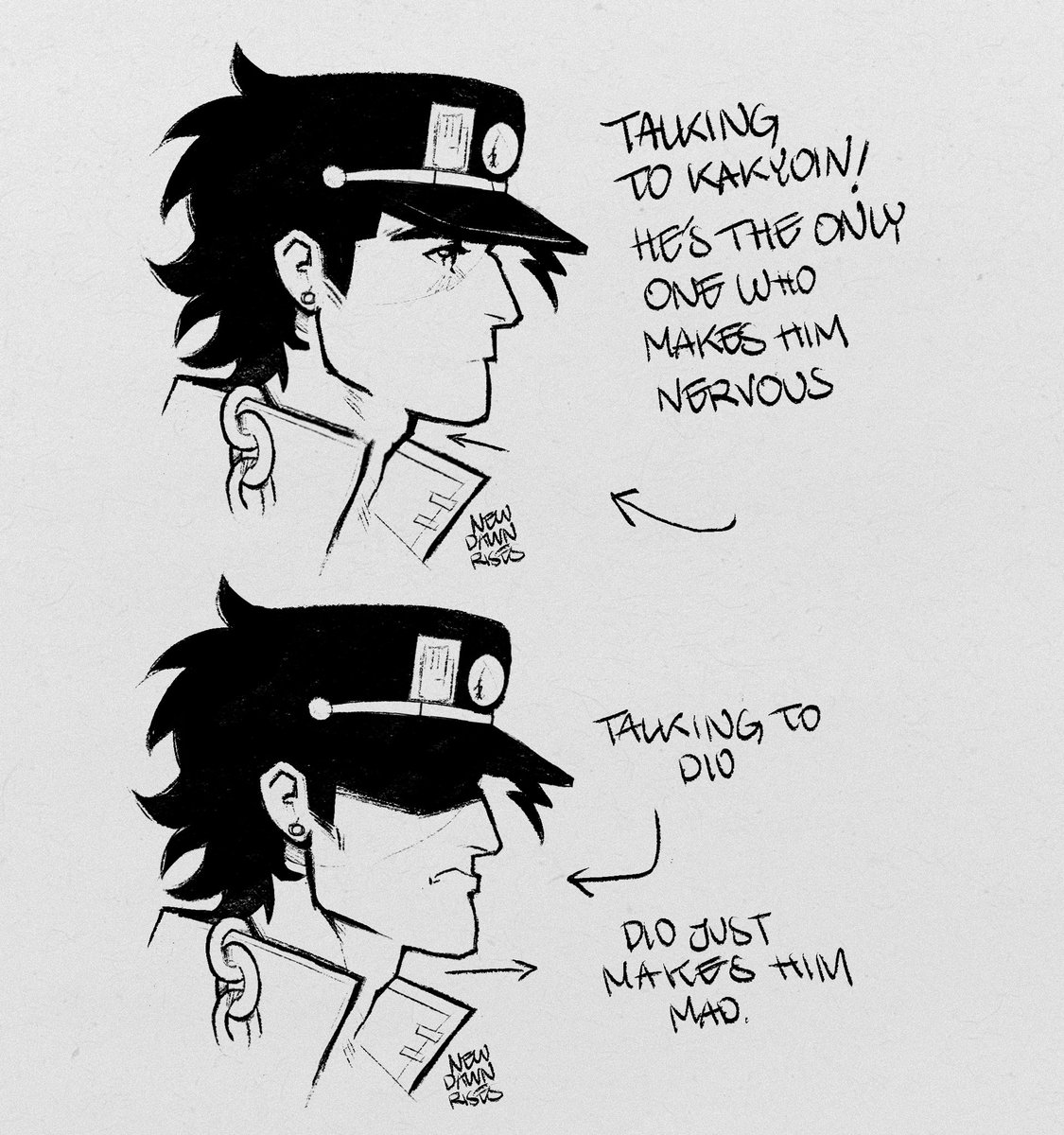 newdawnrises's tweet photo. I hope this is as funny to you all as it is to me #Jotakak #JJBA #JJBAFanart https://t.co/BiidR9VYYQ