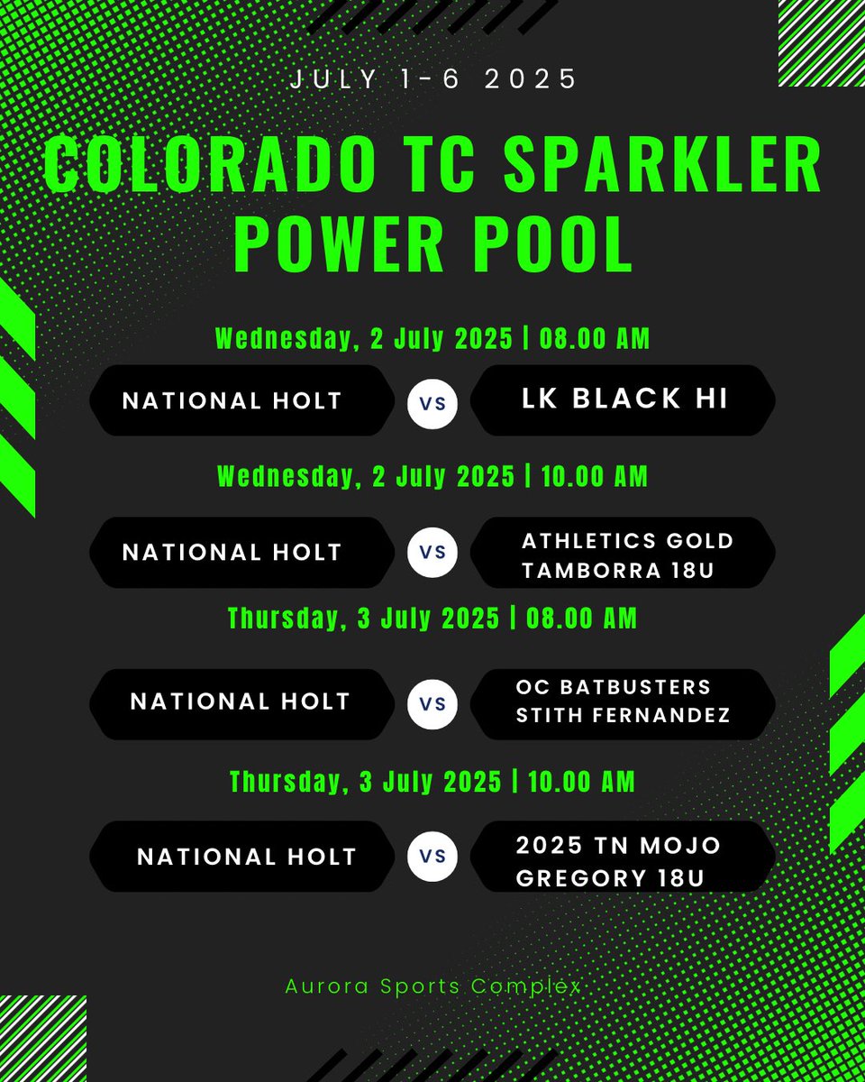 Tori Holt (@tholt0184) on Twitter photo National Power Pool begins Wednesday! We can't wait and we are honored to be among the best!! <a href="/ExtraInningSB/">EXTRA INNING SOFTBALL</a> <a href="/triplecrownspts/">Triple Crown Sports</a> National Power Pool begins Wednesday! We can't wait and we are honored to be among the best!! <a href="/ExtraInningSB/">EXTRA INNING SOFTBALL</a> <a href="/triplecrownspts/">Triple Crown Sports</a>