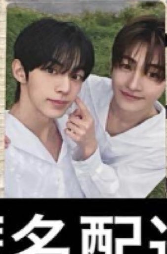 훈훈즈 포카 서로 볼 찌르는거 귀여움ㅠㅠㅠㅠㅠㅠ