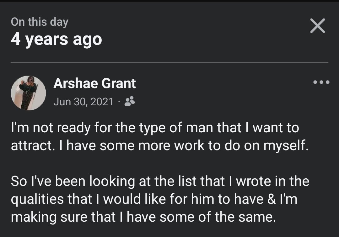 I'm still a work in progress. I can match quite a few things that I'm asking for.