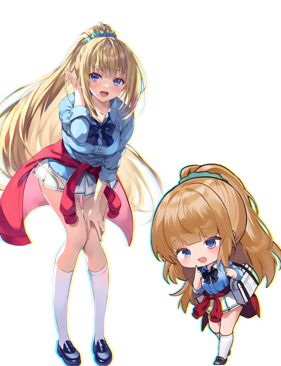 Kei and Kei Chibi 😽✨ ~ #軽井沢恵 ♡