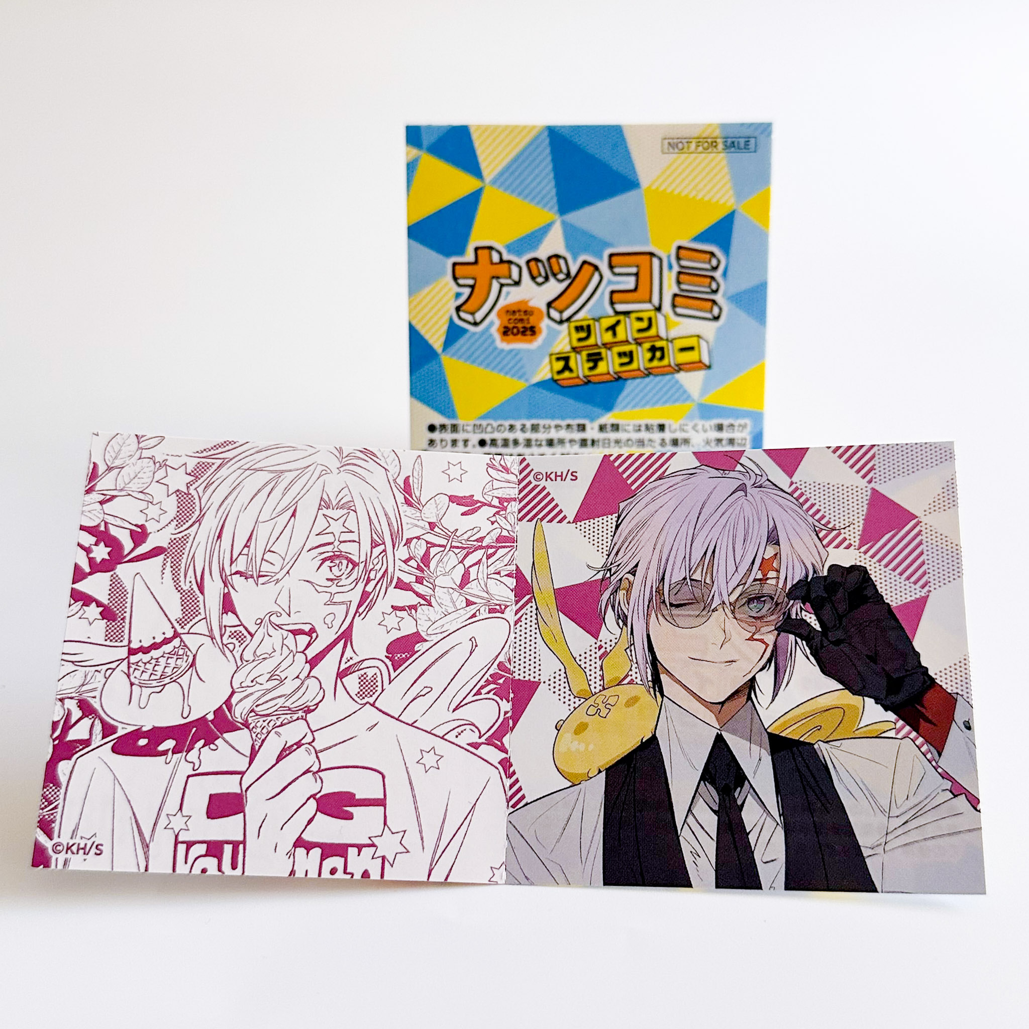 【ディーグレイマン】ナツコミ 2025 ツインステッカー ナツコミ2025 D.Gray-man アレン ツインステッカー 5枚】 - メルカリ