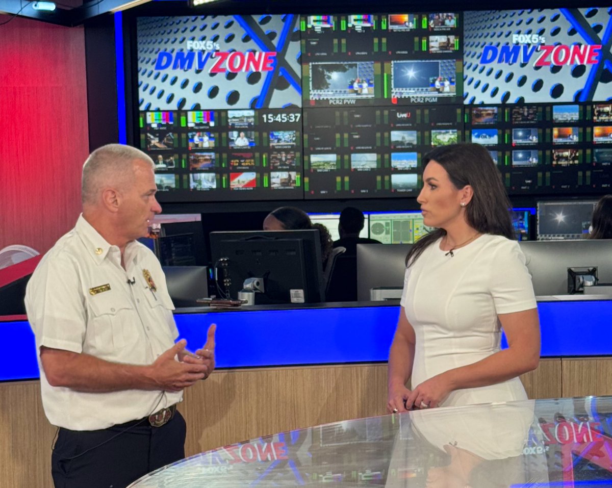 During the recent heat wave. <a href="/dcfireems/">DC Fire and EMS Department</a> Chief John Donnelly had the opportunity to make several media appearances to inform the public how to stay safe and healthy in the intense heat. Here on <a href="/fox5dc/">FOX 5 DC</a>. #DCsBravest