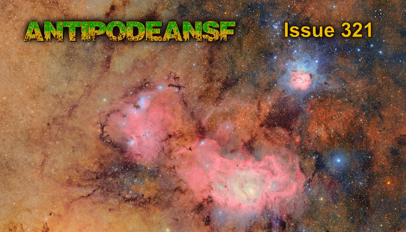 AntipodeanSF Issue 321 is now online - mad, macabre, morbid &amp; mysterious. Here: mailchi.mp/b13e5ff9169e/a… As it ever shall be, free of advertising and free to read.
And don't forget to grab your own copy of previous magazines in epub so that you can read past issues offline.
