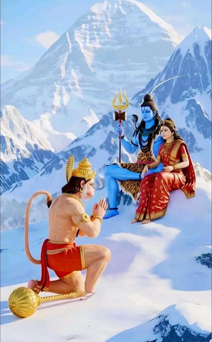 हर हर महादेव 
जय श्री राम 
जय श्री हनुमान