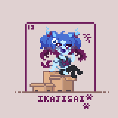 Learning poses (✧ω✧)

Also check out their stream: twitch.tv/ikajisai

#ikaslucky777 #pixelart