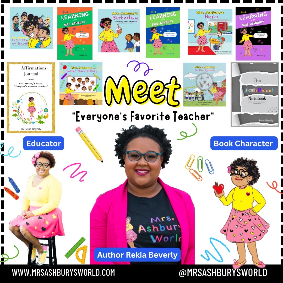 Step into the delightful universe of #MrsAshburysWorld, where learning meets adventure! 🌟 Visit us at mrsashburysworld.com to explore a variety of goodies, from captivating books to stylish backpacks. 💼📚
 #BooksForKids #LearningMadeFun #EducationalJourney #mrsashbury