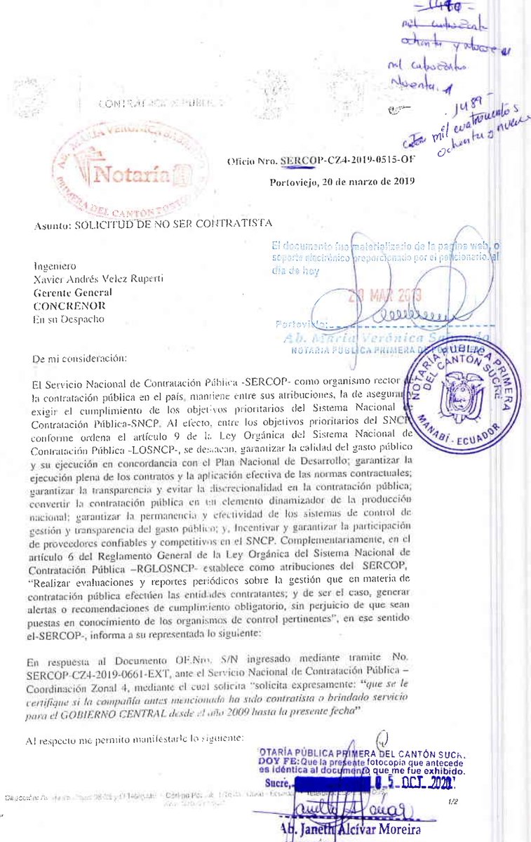 rccalderon1's tweet image. Para quienes les interesa el caso, su familia nunca fue contratista del Estado. ¿No me creen??? 
Tomar un tiempo para leer estos documentos hace mucho bien para formar una opinión informada.