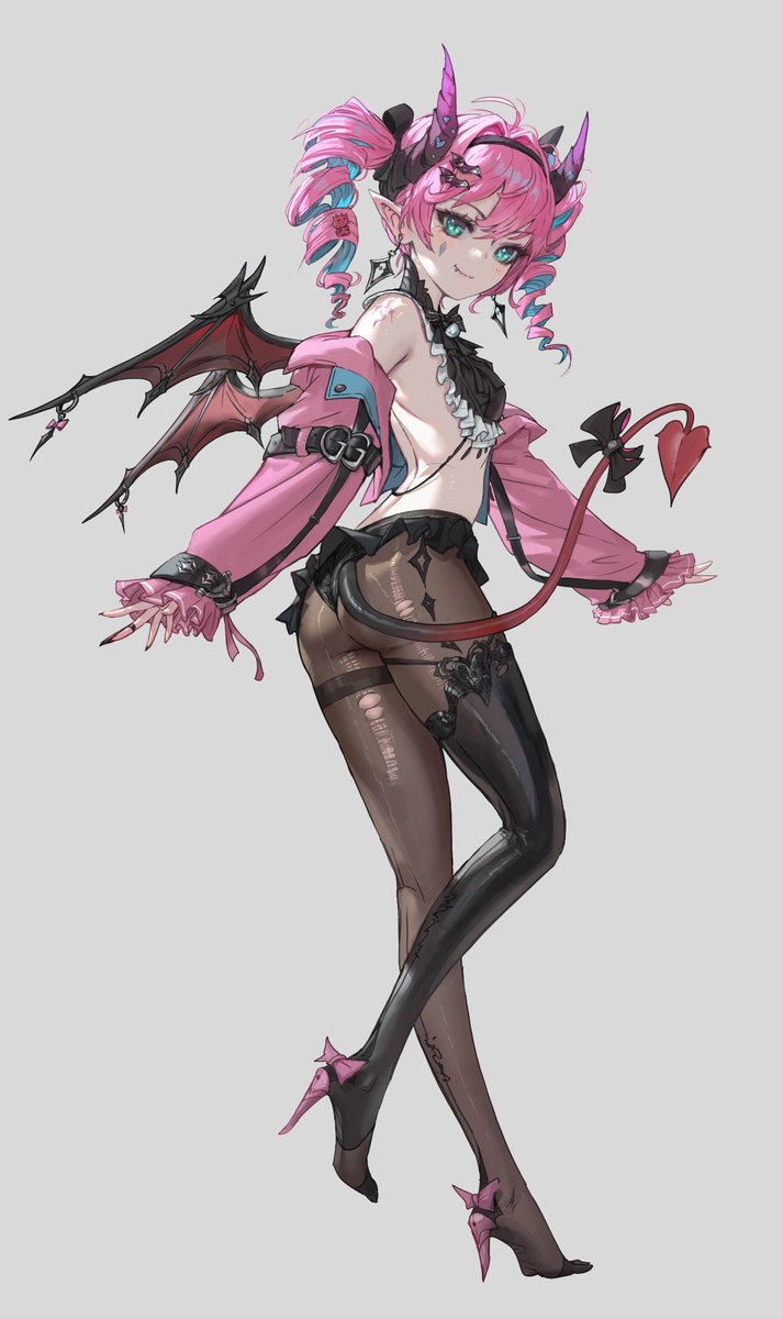 shaonav's tweet image. 현재 만들고 있는 미소녀 게임. 4히로인중 한명 서큐버스. 기대많이 해주세요!