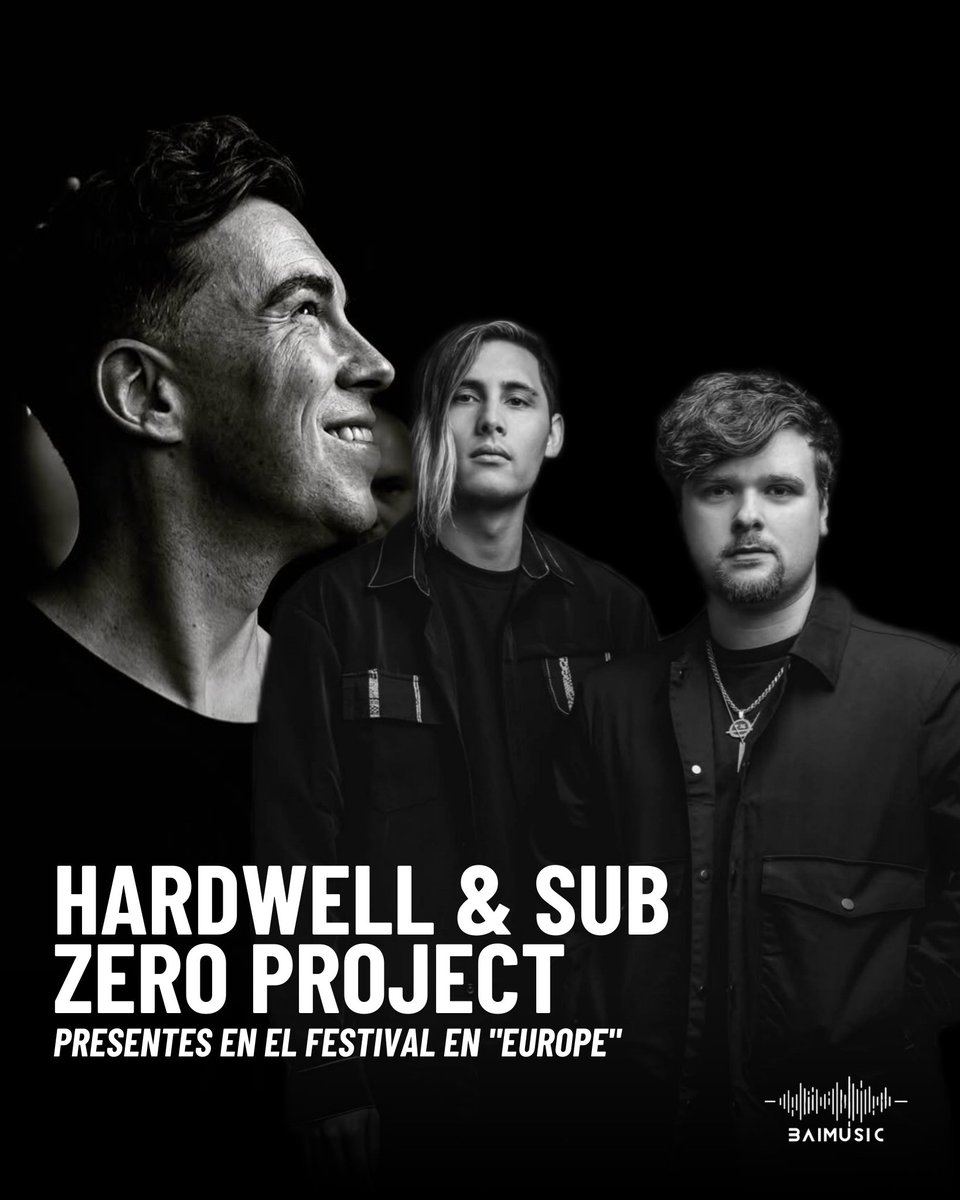 BAIMUSICOFICIAL's tweet image. En un festival en Europe se presento @HARDWELL y @subzeroproject qué tal verlos juntos en un festival en México 🇲🇽🔥

#hardwell #SubZeroProject #hardstyle