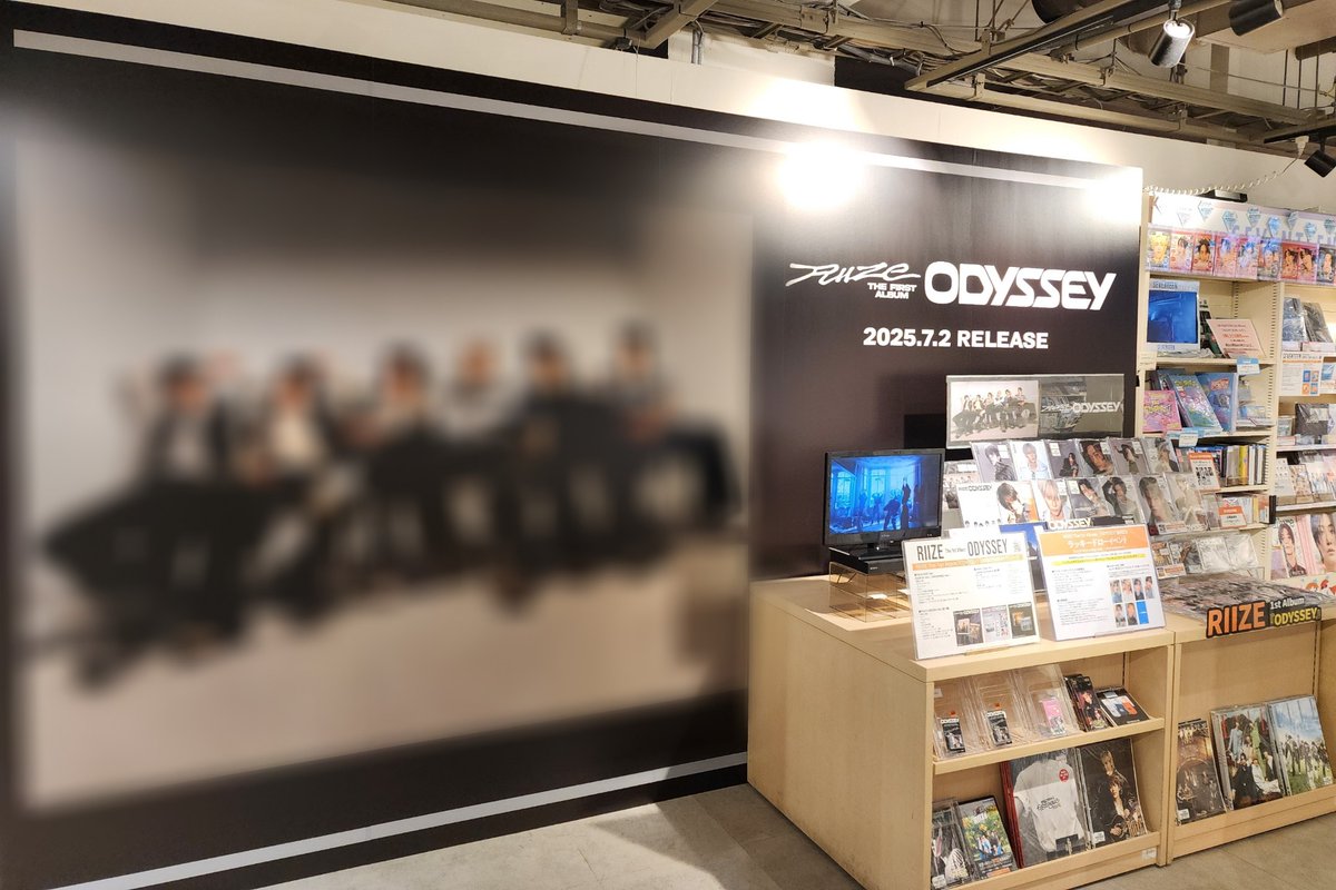 RIIZE】 📢日本限定特典付き商品！ 1st Full Album『ODYSSEY』 本日
