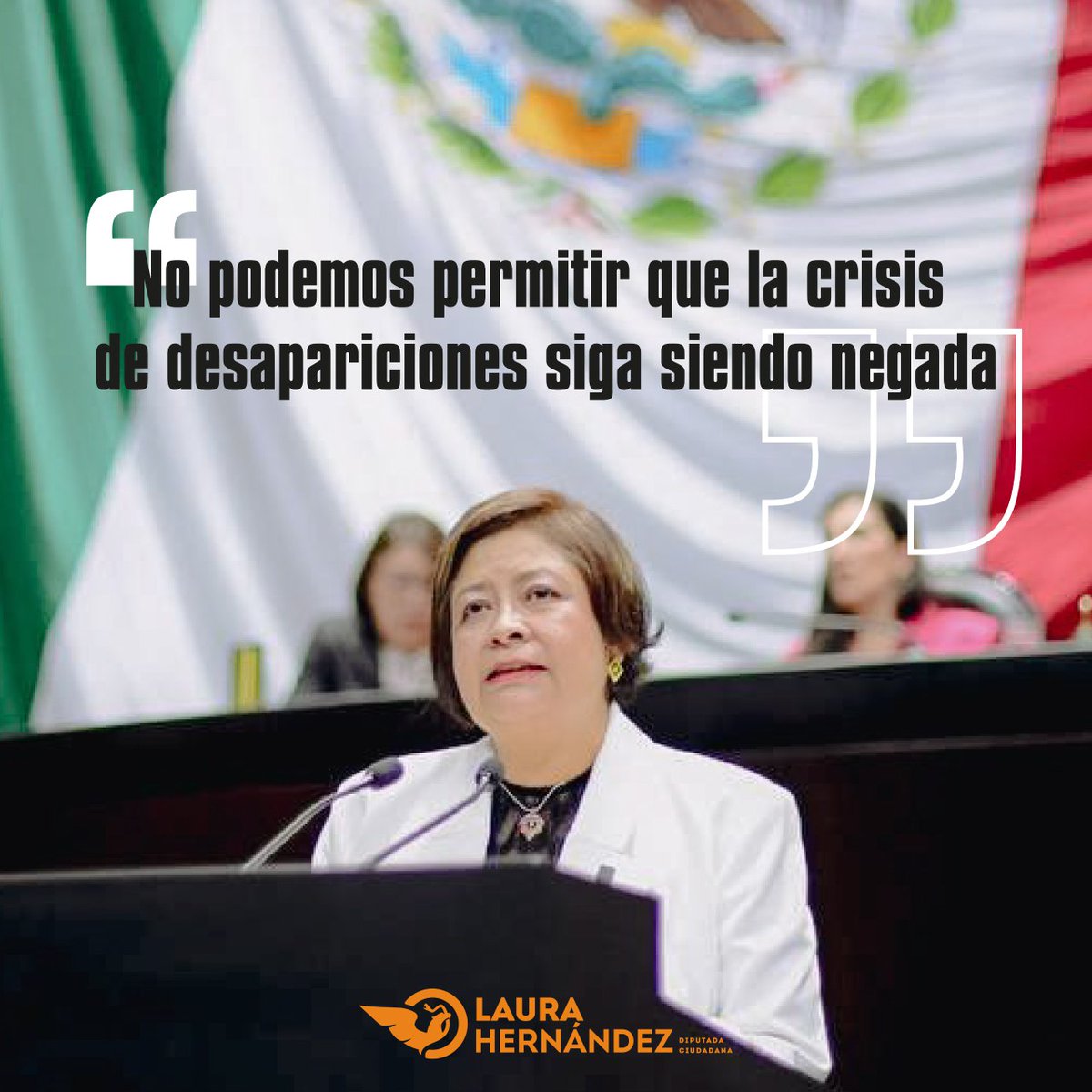 No podemos permitir que la crisis de desapariciones siga siendo negada: la reforma en Materia de desaparición de prsonas es insuficiente y no pone en el centro a las víctimas ni a sus familias. Es urgente legislar con verdadero sentido humano y garantizar una búsqueda efectiva.