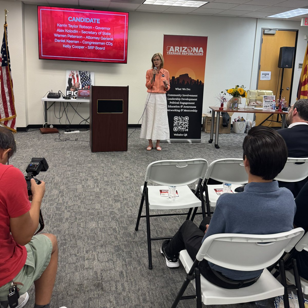 Just wrapped our 44th campaign event this month with the <a href="/AZTeenReps/">Arizona Teen Republicans</a>. 

I got my start as a teenage Republican, it’s so great to see these young leaders getting in the fight!