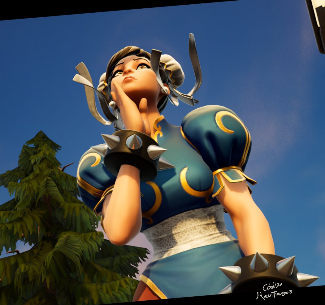 Revirth29's tweet image. La Chun-Li.
#Fortography #Fortnite #FortniteArt #Chunli #StreetFighter