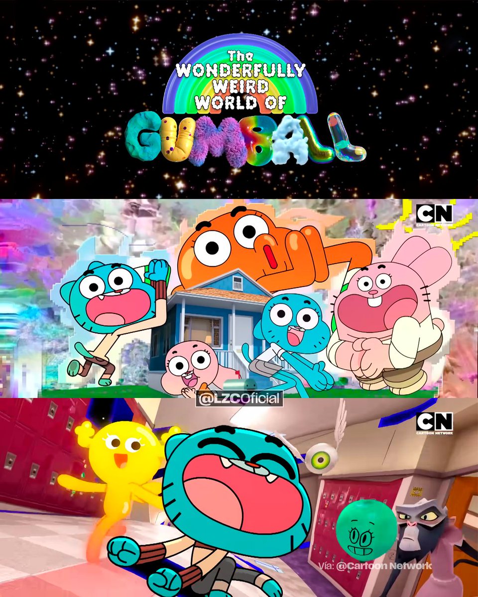 Nuevas imágenes The Wonderfully Weird World of Gumball, con fecha de estreno para el 6 de octubre por HBO Max.

¿Qué opinas de la nueva intro?