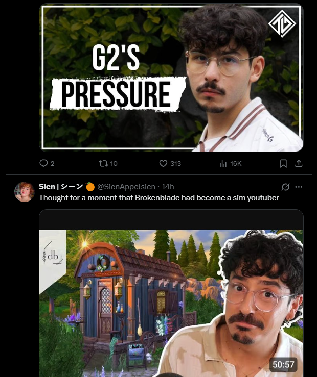 X really wants me to think of brokenblade