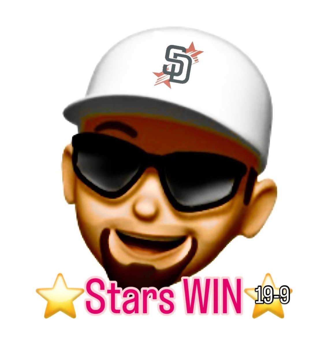 TheSanDiegoStars1981 (@thesdstars1981) on Twitter photo The San Diego Stars take a run-rule victory over Union 19-9 The San Diego Stars take a run-rule victory over Union 19-9