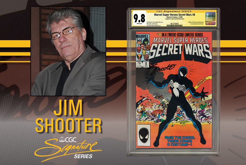 YellowFlashGuy's tweet photo. RIP Jim Shooter.
A true legend https://t.co/nPKaJkruFd