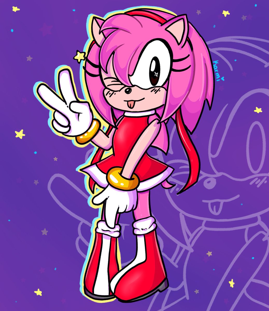 Amyyyyy!!! 💖💖💖

#amyrose #sonicthehedgehog #S3 #sonicandthesevensymphonies