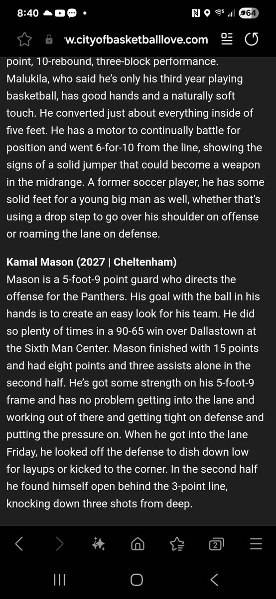 Thank you to all the coaches who were in attendance for the Philly Live Sessions.

My team went 4-1.  I performed well enough to be mentioned as a Standout performer both weekends.  Here are few highlights from both sessions as I continue to work hard to earn a spot.
