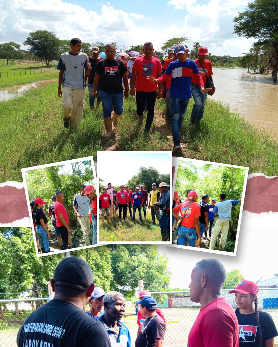 🔴⚫ Nuestro camarada José René Díaz candidato a la alcaldía del municipio <a href="/mrtpapelon1/">Mrtpapelon</a>, acompañado del personal de la alcaldía del municipio Papelón, realizó visita a las comunidades afectadas por las lluvias llevando atención para dar respuesta a las necesidades de los
