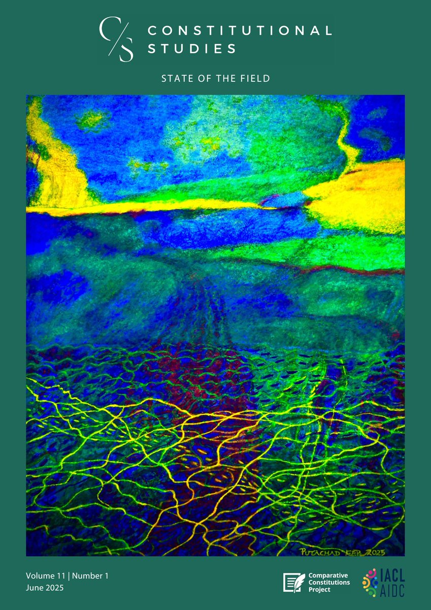 ConstlStudies's tweet image. Our new issue takes stock of state of field of const'l studies. Regional views on #Africa, #Arab region, #Asia, #LatinAmerica, #NorthAmerica, #Oceania, #postconflict states & #postSoveiet states.
Also from the #courts, #constitutionmaking & #art. Read at lnkd.in/gnF2tmud