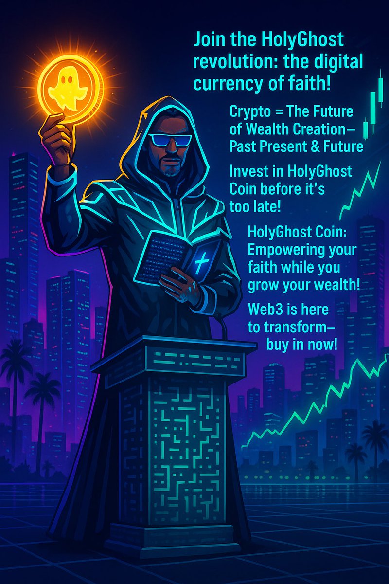 LIVE: “Buy Back the Block on the Blockchain” 🏙️📲
Crypto = New Real Estate &amp; I’m dropping gems on how to OWN digital land &amp; flip it for the Kingdom!
Tap in now &amp; get ahead!
👇
pump.fun/coin/F5W4t64La…
#HolyGhostCoin #Web3Wealth #Solar <a href="/realDonaldTrump/">Donald J. Trump</a> <a href="/elonmusk/">Elon Musk</a>  #RealEstate #gems