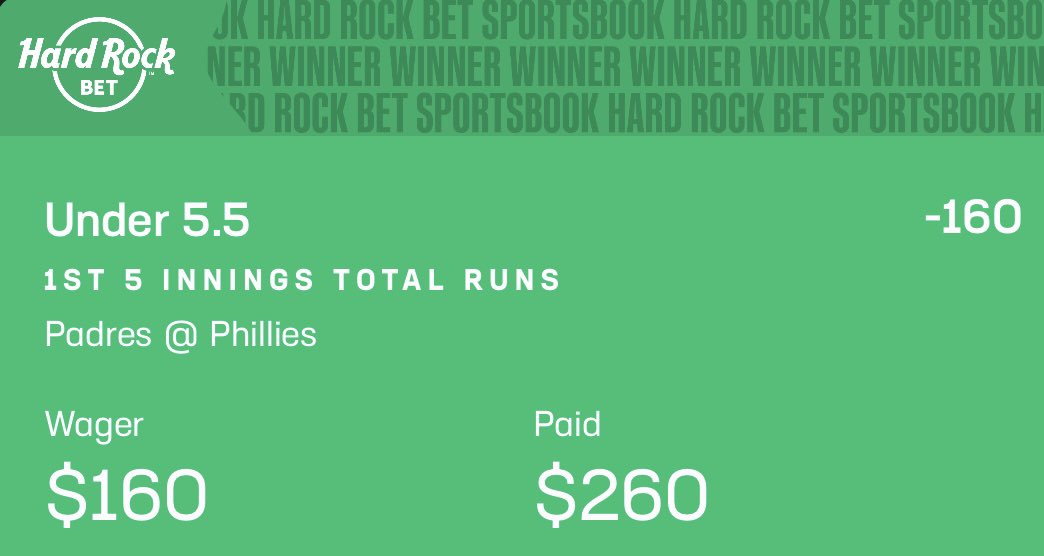 Right before the Phillies game⚾️ there was a sharp move on the first five  total, with the line shifting toward the under. Gameline bot picked it up right away, and I got the bet in quickly. No guessing just following the data and sticking to a long-term, disciplined approach📈