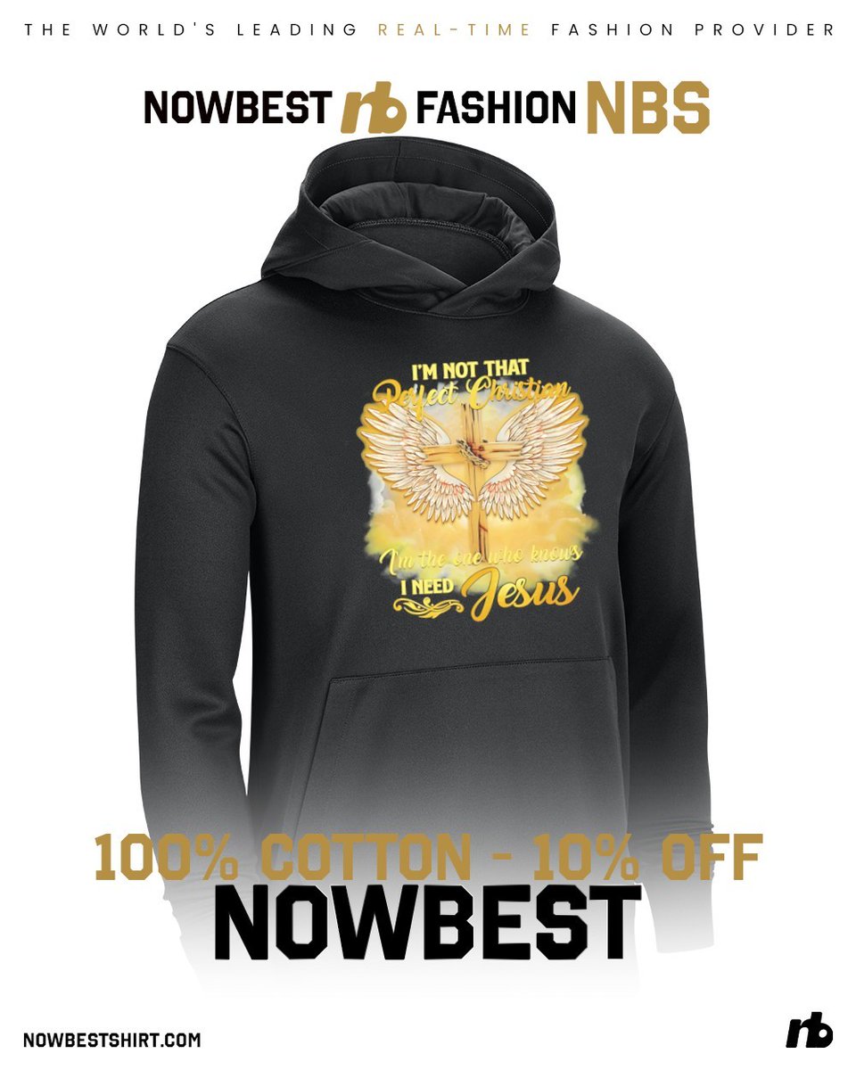 Nowbestshirts's tweet image. I'm Not That Perfect Christian
Not perfect — just real 🙌 This tee is for the ones who know they need Jesus every day. Bold faith. Honest style.

Grab yours: nowbestshirt.com/product/im-not…

#ChristianTshirt #FaithStyle #ImNotPerfect #Nowbestshirt